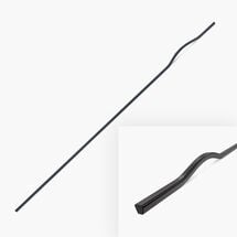 Ручка Bravo Long Twist 1200 мм, графит, Цвет: Графит, Межц. расстояние: 1060