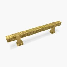 Ручка Bravo Deck 96 мм, золото браш, Цвет: Золото браш, Межц. расстояние: 96