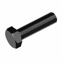 DIN933 Болт М8х16 10.9 БП пр, Длина, мм: 16