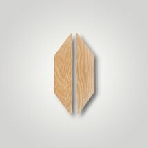 Ручка мебельная DIAMOND 01-32, Цвет: Дуб, Межц. расстояние: 32