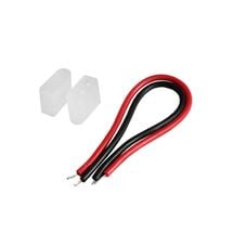 Монтажный комплект (2 заглшуки+2 провода) для светодиодного неона 6мм 12V