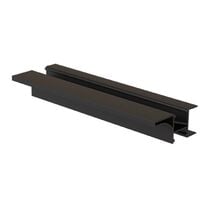 LUMI Профиль LED LUMINO торцевой черный матовый L-3000 мм, Rejs, NEW, Сторона крепления: Торцевой, Цвет: Черный, Длина, мм: 3000