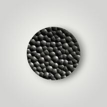 Ручка мебельная BUTTON-02-180-03, Цвет: Уголь, Диаметр, мм: 180, Межц. расстояние: 96