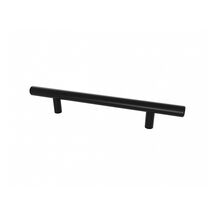 Ручка рейлинговая DR 11/096 SS BLK Черная ДС ЕвроЛайн, Цвет: Черный, Межц. расстояние: 96