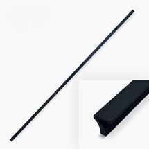 Ручка Bravo Long J 1200 мм, черный, Цвет: Черный, Ширина, мм: 19, Межц. расстояние: 1152