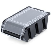 Kistenberg Контейнер для хранения с крышкой TRUCK PLUS, 19.5*12*9см, пластик, черный