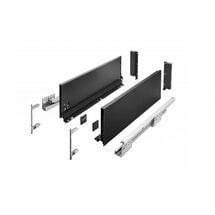 GTV AXIS PRO черный L-500 мм H-168 мм высокий (4) PB-AXISPRO-KPL500C2, Цвет: Черный, Длина, мм: 500, Высота, мм: 168