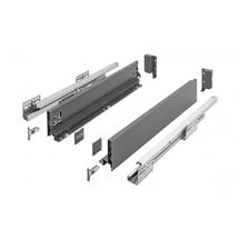 GTV AXIS PRO Выдвижной ящик под духовку, графит L-500 мм H-69 мм PB-AXISPRO-KPL69-500-60, Цвет: Графит, Длина, мм: 500, Высота, мм: 69
