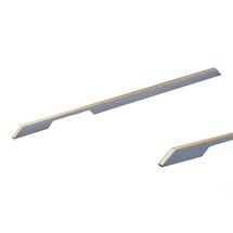 Ручка профильная DL 9355/768 GR/ChSl Графит/Золото Рифлённое ДС, Цвет: Графит/Золото Рифлённое, Межц. расстояние: 768