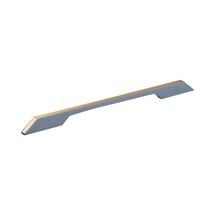 Ручка профильная DL 9355/384 GR/ChSl Графит/Золото Рифлённое ДС, Цвет: Графит/Золото Рифлённое, Межц. расстояние: 384