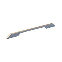 Ручка профильная DL 9355/320 GR/ChSl Графит/Золото Рифлённое ДС, Цвет: Графит/Золото Рифлённое, Межц. расстояние: 320