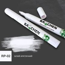 Краска-маркер Barchen 02, белый арктический, Цвет косметики: Белый арктический
