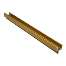 Ручка профильная Linken System Trend Piano II, 3м, золото матовое, Цвет: Золото матовое