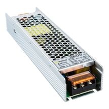 Блок питания для LED, 100W, 12V, IP20, компакт. метал. корпус, Мощность трансформатора: 100 Вт, Выходное напряжение: 12 V