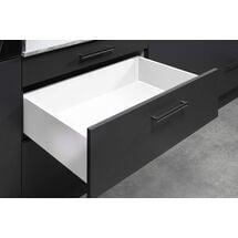 Комплект выдвижных ящиков Matrix Box S Slim 2.0 до 35 кг с доводчиком 167 х 500 мм белый, Цвет: Белый, Длина, мм: 500, Высота, мм: 167