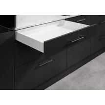 Комплект выдвижных ящиков Matrix Box S Slim 2.0 до 35 кг с доводчиком 84 х 400 мм белый, Цвет: Белый, Длина, мм: 400, Высота, мм: 84
