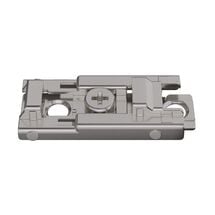 Монтажная планка прямая Metalla 540 SM H0 сталь никелированная под шуруп, Цвет: Никель