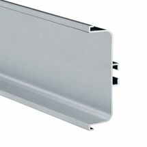 Профиль C GOLA type C для фасадов без ручек алюминий, L-4200 мм, Linken System, Цвет: Алюминий