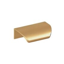 Ручка профильная LENTIS 32/52мм матовое золото REJS, Цвет: Матовое золото, Межц. расстояние: 32