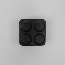 Ручка мебельная BLOCK-40-03 Уголь, Цвет: Уголь