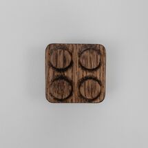Ручка мебельная BLOCK-40-02 Полисандр, Цвет: Полисандр