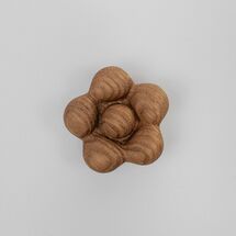 Ручка мебельная FLOWER-56-01 дуб, Цвет: Дуб