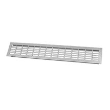 Решетка вентиляционная L=480 (80), inox, Цвет: Инокс, Длина, мм: 480, Высота, мм: 80