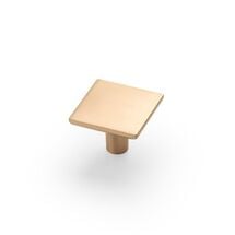 Ручка кнопка PLATO Золото матовое, Цвет: Золото матовое, Межц. расстояние: Точка