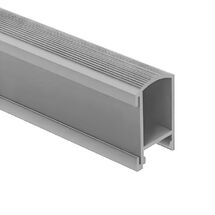 Перекладина LED LUMINO прямоугольный светодиодный алюминийL=3000 мм, Rejs, Цвет: Алюминий, Длина, мм: 3000