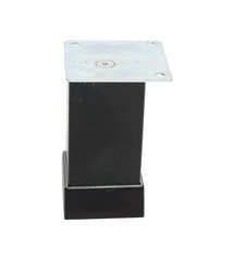 Ножка регулируемая Kare Duz 4*4*8см Черная, Колір: Черный, Висота, мм: 80