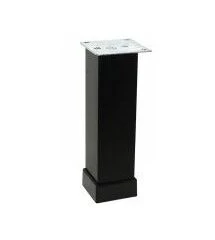 Ножка регулируемая Kare Duz 4*4*12см Черная, Колір: Черный, Висота, мм: 120