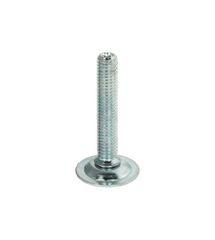 Ніжка металева H=80mm, опора-гвинт Hafele, Висота, мм: 80