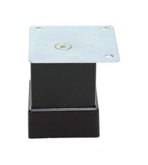 Ножка регулируемая Kare Duz 4*4*5см Черная, Колір: Черный, Висота, мм: 50