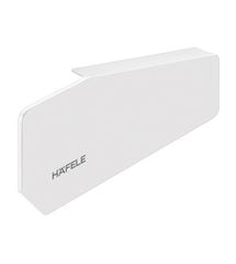 Hafele Заглушки для FREE FOLD білі, Сторона кріплення: Універсальна, Колір: Білий