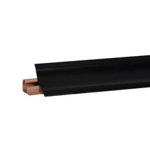 Плинтус для столешницы узкий LB23 Korner Черный мат 6051 (акс. 619) 3 метра, Цвет Бортика: Черный матовый