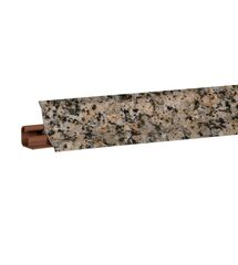 Плинтус для столешницы узкий LB23 Korner Гранит Сардинский 6038 (акс. 605,6023) 3 метра, Цвет Бортика: Гранит Сардинский