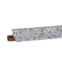 Плинтус для столешницы узкий LB23 Korner Берилл Голубой 6020 (акс. 6020, 605) 3 метра, Цвет Бортика: Берилл Голубой