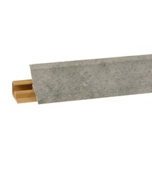 Плинтус для столешницы узкий LB23 Korner Бетон 6016 (акс. 6016, 611) 3 метра, Цвет Бортика: Бетон