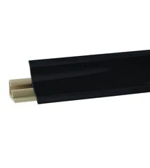 Плинтус для столешницы узкий LB23 Korner Черный 619 (акс. 619) 3 метра, Цвет Бортика: Черный