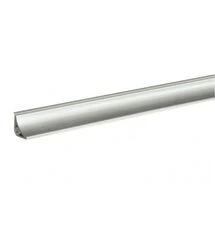 Плинтус для столешницы Korner LB-15  100% алюминиевый 001 Korner 3 метра, Цвет Бортика: Алюминий