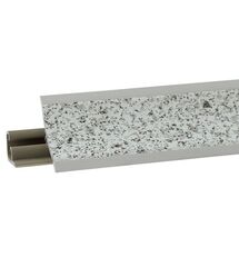 Плинтус для столешницы узкий LB23 Korner Гранит светлый 632 (акс. 605) 3 метра, Цвет Бортика: Гранит светлый