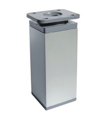 Ніжка DAKP-27 (H=60mm) GTV, Колір: Алюміній, Висота, мм: 60