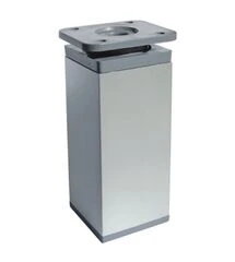 Ножка DAKP-27 (H=60mm) GTV, Колір: Алюминий, Висота, мм: 60