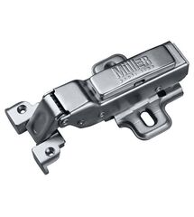 Петля Clip-On, полунакладная, для алюминиевого профиля, с доводчиком, Muller profi line, Вид петлі: Полунакладная