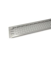 Решетка вентиляционная L=245 (60) inox, Колір: Инокс, Длина, мм: 245, Висота, мм: 60