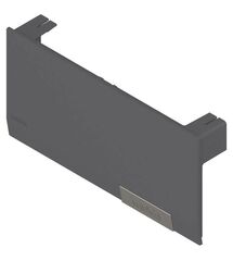 Заглушка AVENTOS HK TOP, права (пластик), темно-сірий, Сторона кріплення: Права, Колір: Темно-сірий