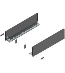 Legrabox царга, висота K (128,5 мм), НД=500 мм, ліва/права, оріон, Колір: Темно-сірий, Довжина, мм: 500, Висота, мм: 128.5