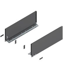 Legrabox pure царга, висота C (177,0 мм), НД=500 мм, ліва/права, оріон, Колір: Темно-сірий, Довжина, мм: 500, Висота, мм: 177