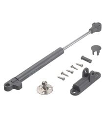 Лифт газовый с Амортизатором и регулировкой Графит GTV  80N (100 шт) PD-GAM080-N60, Колір: Графит, Зусилля: 80H