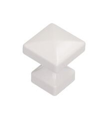 Ручка кнопка Gamet GR47-LPM40 білий, Колір: Білий